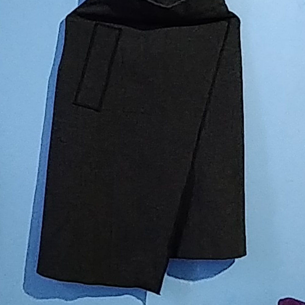 Reverse skirt